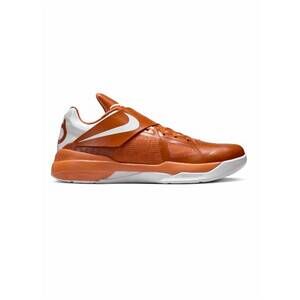 NEW NIKE men's zoom kd iv texas longhorns basketball shoes in desert orange/whit